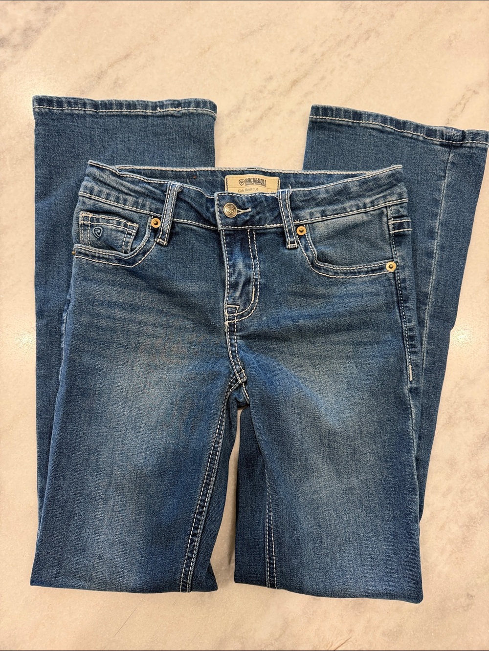 Girls Rock & Roll denim size 12 - excellent condition!